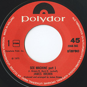 James Brown Sex Machine Inch Polydor Ex Ex