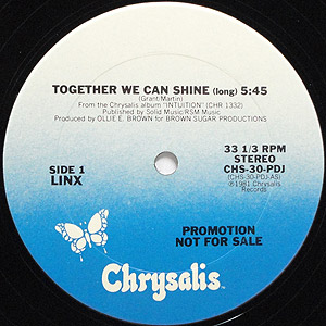 linx together we can shine レコード