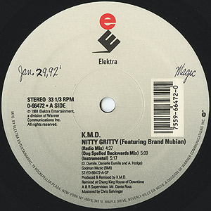 KMD / Nitty Gritty/Plumskinzz(12inch) / Elektra 1991 USオリジナル盤 EX-/EX ...