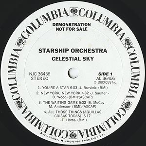 starship コレクション orchestra youre a star レコード