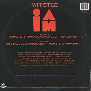 Whistle / I Am(12inch) / Select 1992 USオリジナル盤 EX-/EX 