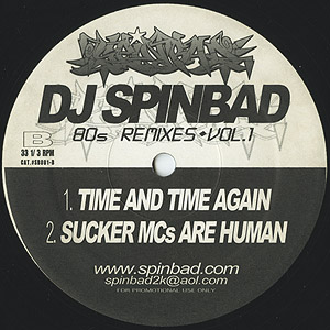 DJ Spinbad / 80's Remixes Vol.1 (12inch) / - USオリジナル盤 EX/EX 