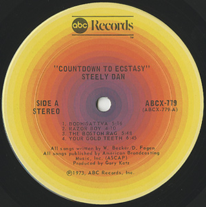 Steely Dan / Countdown To Ecstasy(LP) / ABC 1973 USオリジナル盤 EX