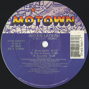 Queen Latifa / U.N.I.T.Y.(Remix)(12inch) / Motown 1993 US ...