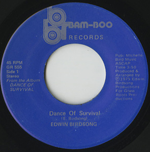 Edwin Birdsong / Dance Of Survival/Your Smile Gave Birth To My 
