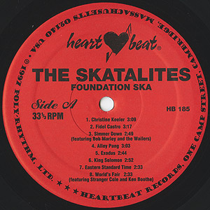 The Skatalites / Foundation Ska (2LP) / Heart Beat 1997 US盤 EX/EX | Ska |  Groovenut Records SOUL JAZZ FUNK 45 DISCO HIP HOP