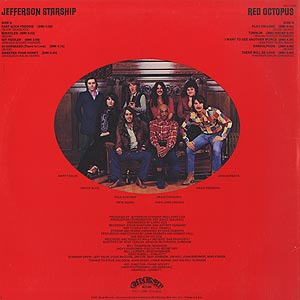 ジェファーソン・スターシップ RED OCTOPUS USオリジナル盤LP