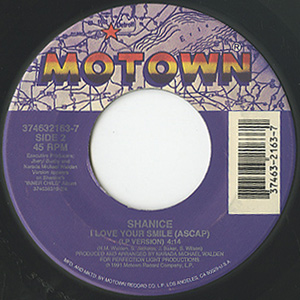 Shanice / I Love Your Smile/I'm Cryin'(7inch) / Motown 1991 USオリジナル盤 EX- |  Groovenut Records SOUL JAZZ FUNK 45 DISCO HIP HOP