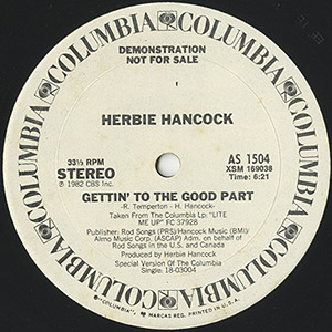 Herbie Hancock / The Fun Tracks(Promo12) / Columbia 1982 US