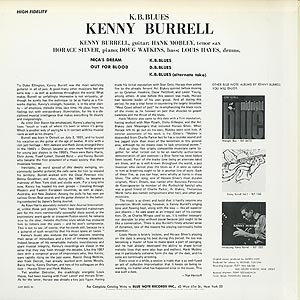 Kenny Burrell / K.B. Blues(LP) / Blue Note 1979 日本盤 EX/NM Insert ...