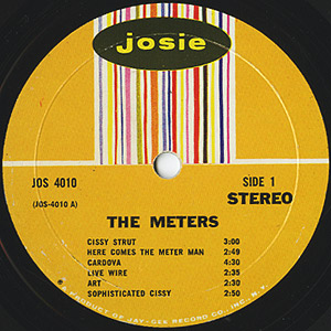 The Meters - Second Line Strut  コンピUK盤LP