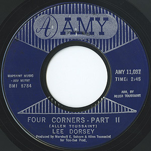 Lee Dorsey / Four Corners(7inch) / Amy USオリジナル EX 